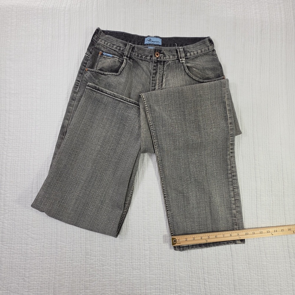PJ Mark Jeans Men's 34x34 Concrete Wash Relaxed Fit Wide Leg Skater Punk Baggy - Picture 14 of 15